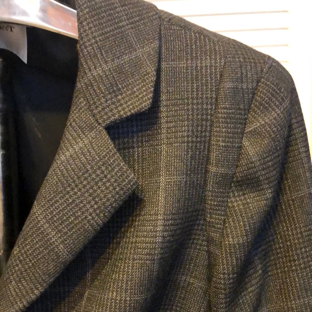 L.K. Bennett Gray Blazer or Jacket with Peplum - Picture 3 of 6